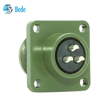 Conectores circulares de alta resistencia, receptáculo de montaje en caja, estándar MIL-C-5015 MS-3102