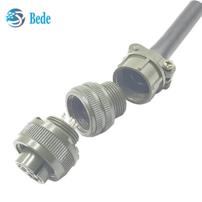 Conectores circulares de alta resistencia, receptáculo de montaje en caja, estándar MIL-C-5015 MS-3102