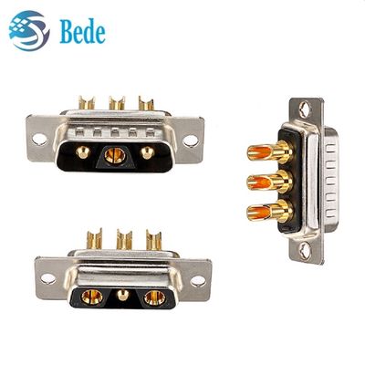 D-Sub 3W3 Conector de energía coaxial Conectores de alta corriente combinados masculino y femenino