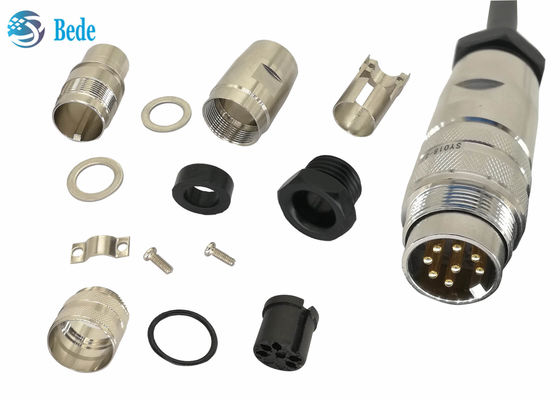 Conector circular 8PIN AISG Conector impermeable con amfenol C485