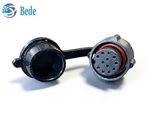 Conector circular estándar IMC26-2212X Deutsch de 12 pines IP67, enchufe de cable