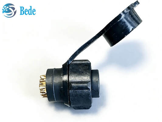 Conector circular estándar IMC26-2212X Deutsch de 12 pines IP67, enchufe de cable