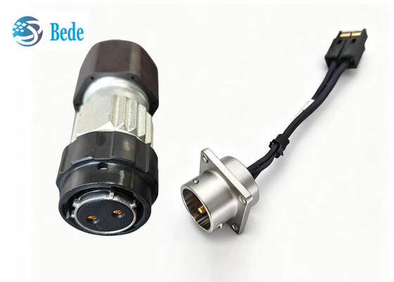 Conector de alimentación serie Amphe-OBTS de 2 vías, 48 V CC, enchufe C10-730511-Z2S / Z2P para torre de telefonía móvil