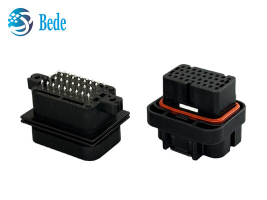 Conector de ECU automotriz de 34 pines, enchufe y toma de corriente impermeables, compatible con TE 4-1437290-0 y 2-6447232-3