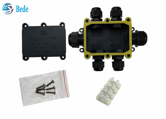 Caja de conexiones eléctrica impermeable subterráneo 2 3 4 5 6 canal 450V para la luz de calle