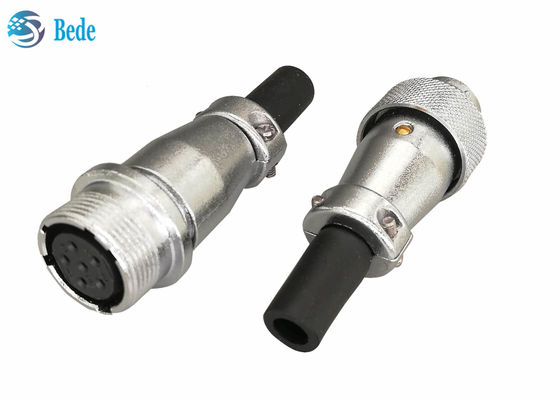 Conectores circulares de 2 3 4 pines Conectores de conexión de conexión de enchufe y conector de conexión 25A 500V